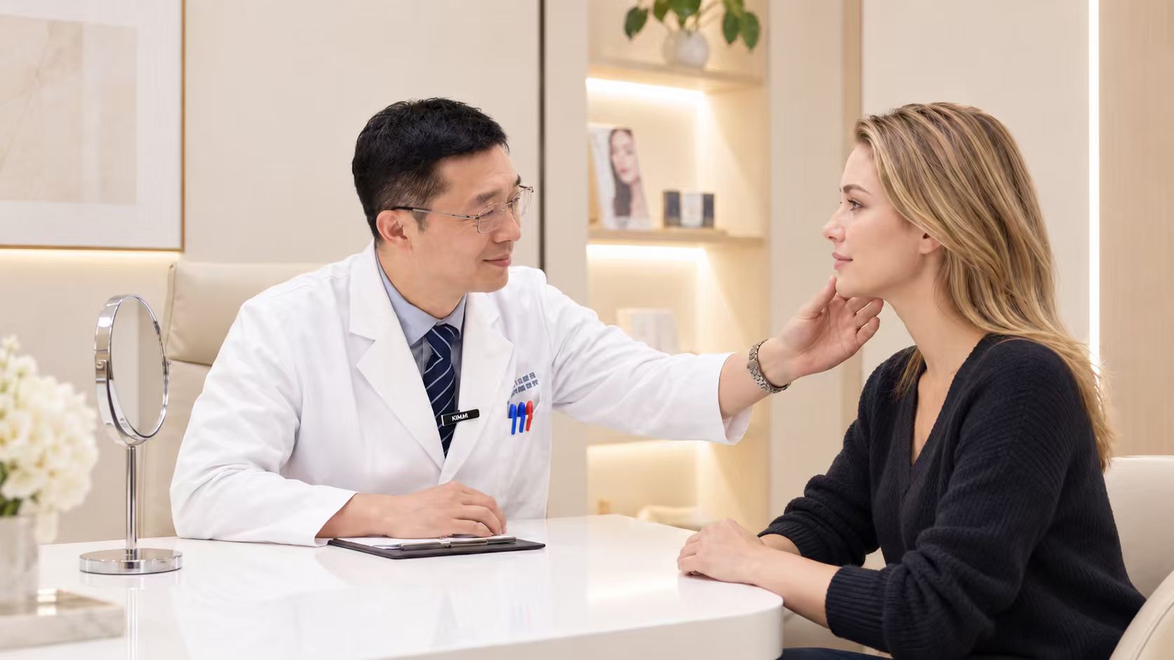 International patient consultation with Dr. Wang